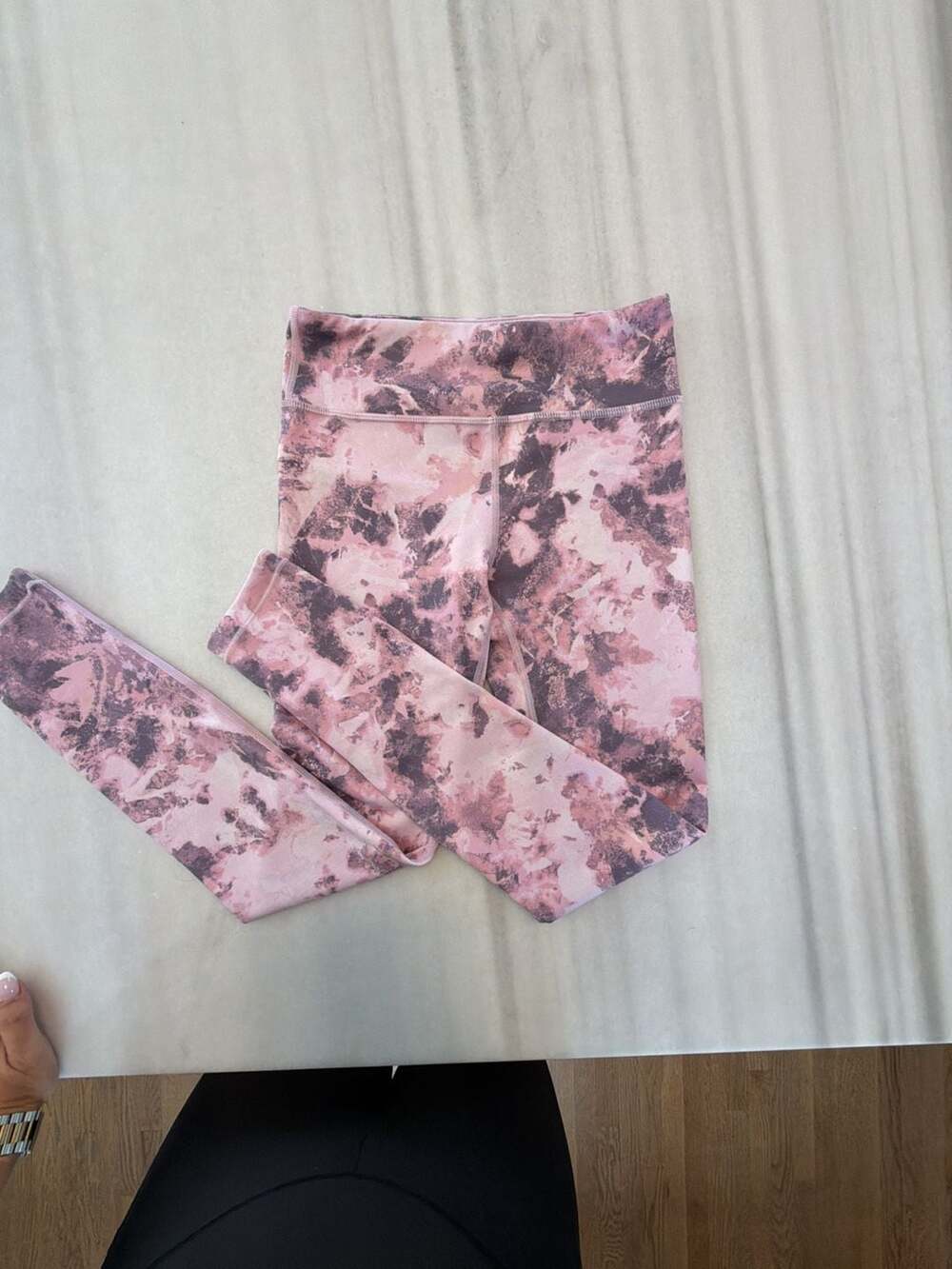 Athleta Girl High Rise Printed Chit Chat Tight Leggings